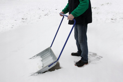 Lopatë bore Prosperplast Double Shovel Strongman, alumini, 60 cm, argjend