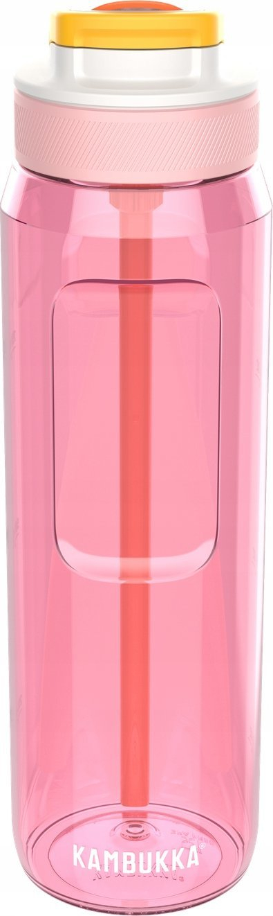 Shishe uji Kambukka Lagoon, 1000 ml, plastike Tritan, rozë transparente