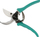 Gërshërë kopshti Manual Garden Pruner, teh çeliku, dorezë alumini, jeshile