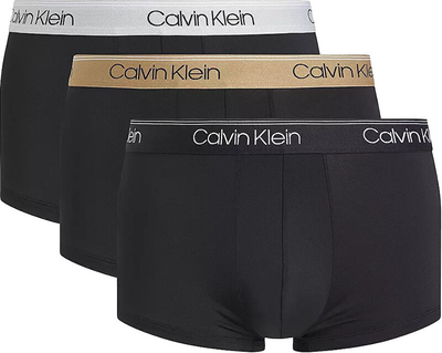 Set mbathje për meshkuj Calvin Klein, 3 palë, të zeza