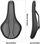 Shalë biçiklete RockBros B824, sportive ergonomike, e zezë