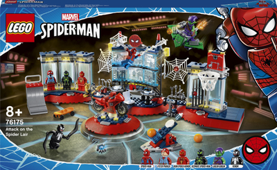 LEGO Super Heroes Attack on Spider-Man's Lair (76175), për djemtë