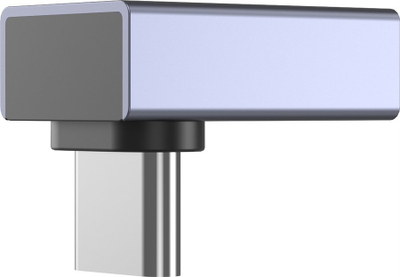 Adapter USB-C Unitek USB4, kënd 90°, 240W PD, 40 Gbps, 8K UHD