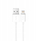 Kabllo USB Puro TPE, USB A në Lightning, 3m, 12W, e bardhë