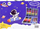 Set arti në valixhe, 128 elemente, motiv astronaut, blu