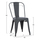 Karrige metalike Melita 43×50×82 cm (HM8641.10), gri