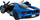 Makina me telekomandë Rastar Ford GT, shkalla 1:14, 2.4GHz, blu
