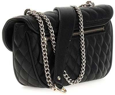 Çantë dore Guess Atabey HWQG98 94210, për femra, e zezë