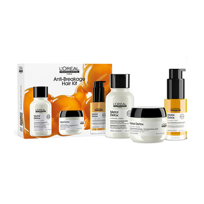 Set Metal Detox për flokë të ngjyrosur dhe të dëmtuar L'Oréal Professionnel
