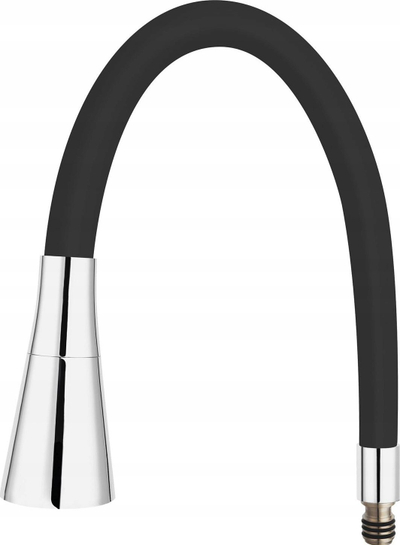 Spout baterie kuzhine Ferro Zumba Elastico 2F W101B B, dy funksione uji, i zi