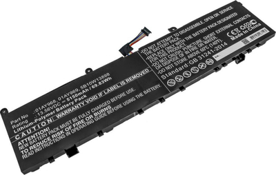 Батерија за лаптоп CoreParts MBXLE-BA0301, заменлива батерија, црна