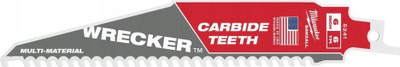 Teh sharre Milwaukee Wrecker Sawzall, 6", karbid, 6 TPI