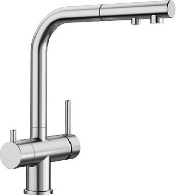 Rubinet kuzhine Blanco FONTAS S II, inox, presion i lartë, çelik inox