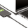 Kabllo Startech USB-C në USB-C, kënd 90 gradë, 10 Gbps, e zezë
