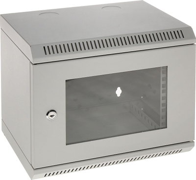 Kabinet i varur Delta R10 6U 10", 280mm, gri