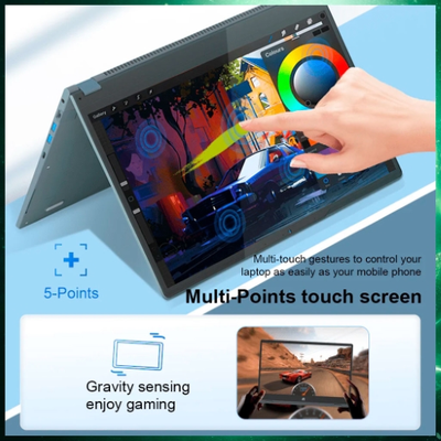 Laptopi Ninkear YBOOK 15, 2-në-1, Ryzen 5 7430U, 16GB/512GB, me ekran me prekje