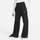 Pantallona Nike Mini Swoosh High Rise Joggers, këmbë t’gjera, të zeza dhe Sail