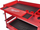 Karrocë pune Milwaukee Workshop Service Trolley 40", metalike, me rrota, e kuqe