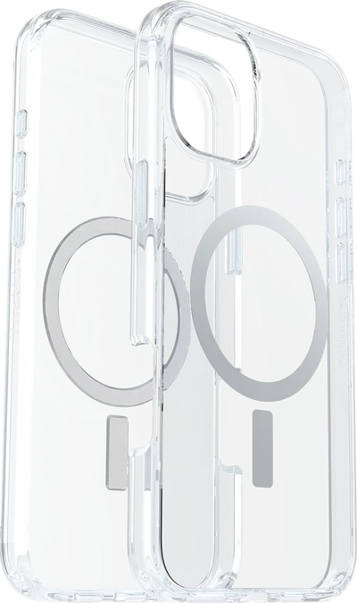 Këllëf telefoni OtterBox Symmetry Series Clear për iPhone 16 Plus, MagSafe, transparent
