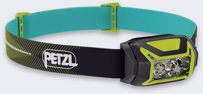 Dritë koke Petzl Actik Core E065AB03, e rikarikueshme, LED, e gjelbër