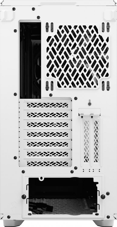 Kasë Fractal Design Meshify 2 TG Clear Tint, e bardhë, Midi Tower