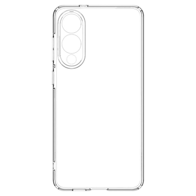 Заштитна маска за телефон Spigen Liquid Crystal за Samsung Galaxy S25 Edge, флексибилен TPU, против пожолтување, проѕирна