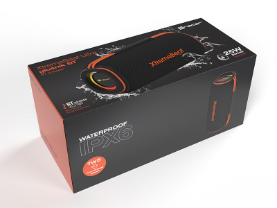 Безжичен блутут звучник Tracer XtremeBeat Ultra TWS, 25W, IPX6, црн
