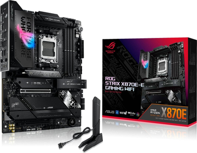 Pllakë amë ASUS ROG STRIX X870E-E GAMING WIFI, AMD X870E, Socket AM5, ATX