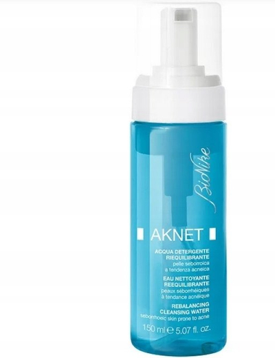 Shkumë pastruese për fytyrë BioNike Aknet, rregulluese e sebumit, 150 ml