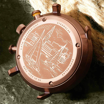 Orë për meshkuj Sternglas Hamburg Chrono S01-HC35-VI17, e kaftë