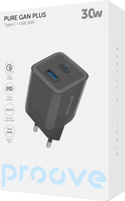 Karikues muri Proove me dy porta, USB A edhe Type C, i zi