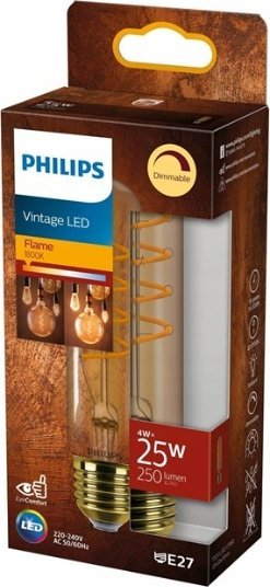 Llampë LED Philips Vintage, E27, 5.5W 250lm, dritë e ngrohtë