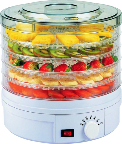 Tharëse për fruta Zyle ZY110FD, 245W, 31x31cm, e bardhë