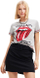 Bluzë për femra Desigual The Rolling Stones, e hirtë