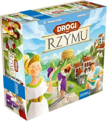Lojë tavoline Granna Roads to Rome, strategji për në shpi, 2-4 lojtarë, me shumë ngjyra
