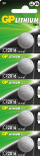 Bateri Button CR2016 Lithium, 5 copë