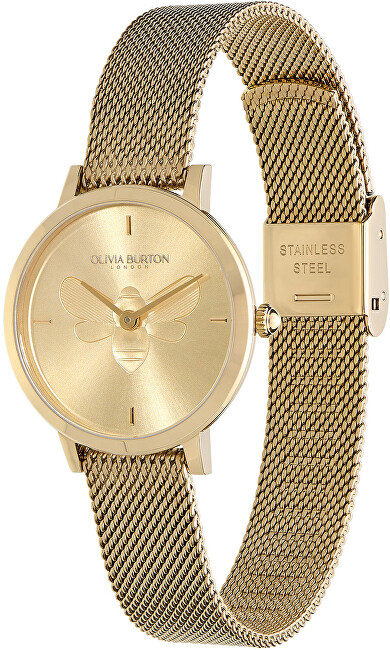 Orë dore për femra Olivia Burton Signature 24000022, e artë