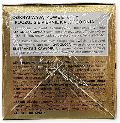 Krem dite për fytyrë anti-aging Eveline 24K Gold &amp; Caviar, 50ml