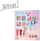 Set grimi Souza Luxury Beauty Set MQ6, set bojrash për make up, për udhëtime, me shumë ngjyra