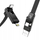 Kабел мултипорт BlitzWolf BW-HDC7, 4 во 1 USB USB C Lightning, 240W 1.2m, црна