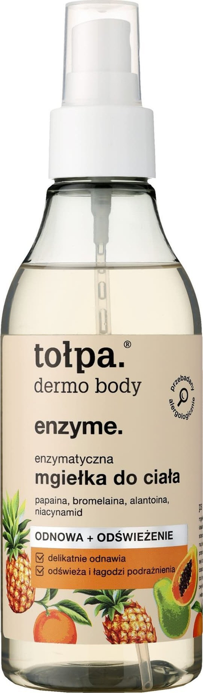 Sprej trupi Tolpa Dermo Body Enzyme, mist enzimatik, 200ml