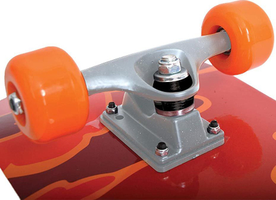 Skateboard Schildkrot Kicker Parkour, rrota PU, kushineta ABEC 5, kafe portokalli zi