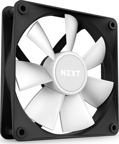 Ventilatorë për kasë PC NZXT F120 RGB Core, 120mm PWM, set me 3 copë, ngjyrë e zezë