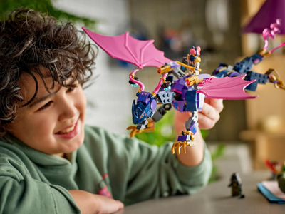 Set ndërtimi LEGO Marea Dragon 71842, dragua aksion, shumëngjyrësh