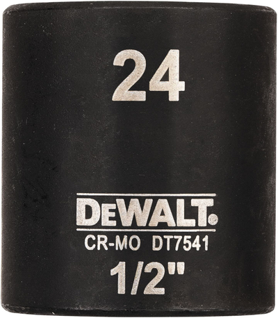 Kokë çels goditës DeWALT DT7541, 24mm, 1/2", e zezë