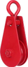 Rrotull ngarkese “Multi round rope pulley winch”, 400 kg, çelik i galvanizuar, e kuqe