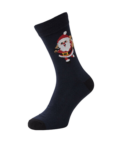 Set mbathje dhe qorape për meshkuj Jack&Jones Jachappy Xmas Giftbox, të zeza