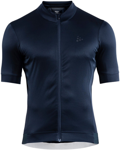 Машка маица за велосипедизам Craft Essence Jersey, целосен патент, функционален материјал, темно сина