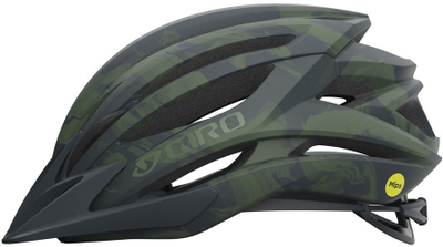 Шлем за велосипед Giro Artex MIPS 2025, Roc Loc 5 Air, мат, зелена