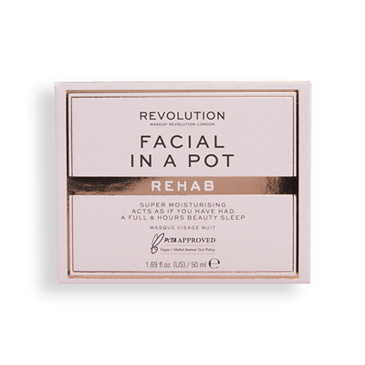 Maskë për fytyrë Revolution Rehab Facial In A Pot, 50 ml